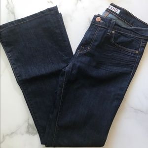 J Brand Dark Blue Wash Flare Jeans Size 28